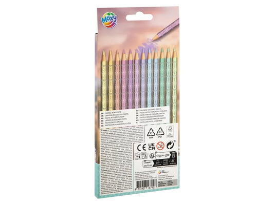 Värikynät - Pastelli (12 kpl)