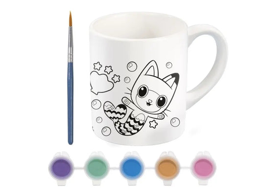 Maalaa oma mukisi - Gabby ja nukkekoti