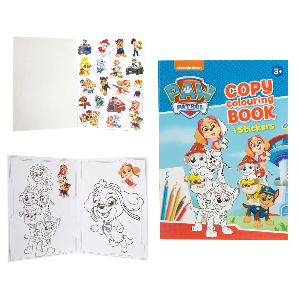 Paw Patrol - Värityskirja tarroilla