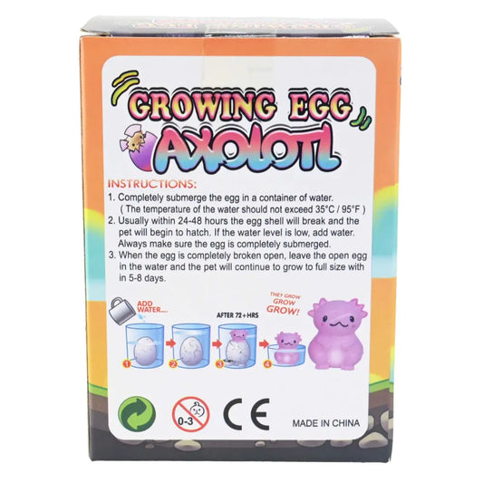 Kasvava muna - Aksolotl