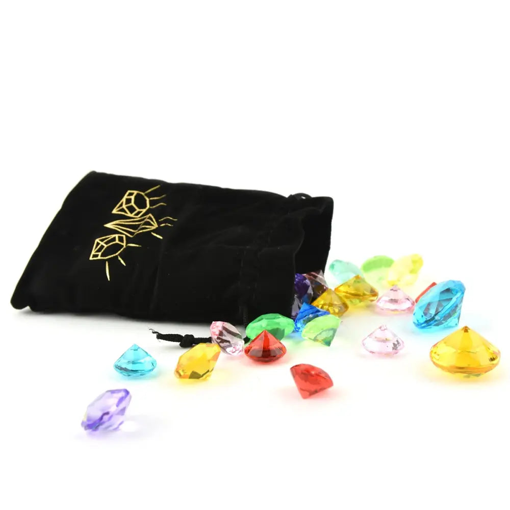 Timantteja samettipussissa