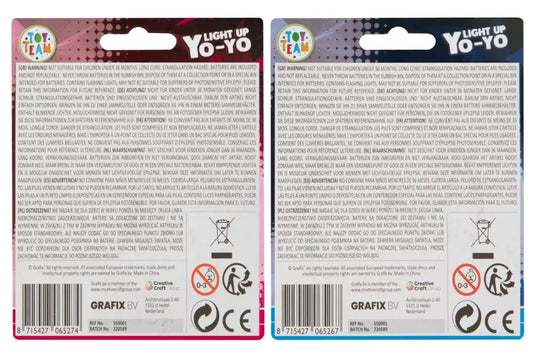 YO-YO joka vilkkuu valoa