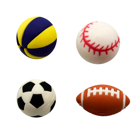 Pyyhekumeja 4 kpl - Pallot