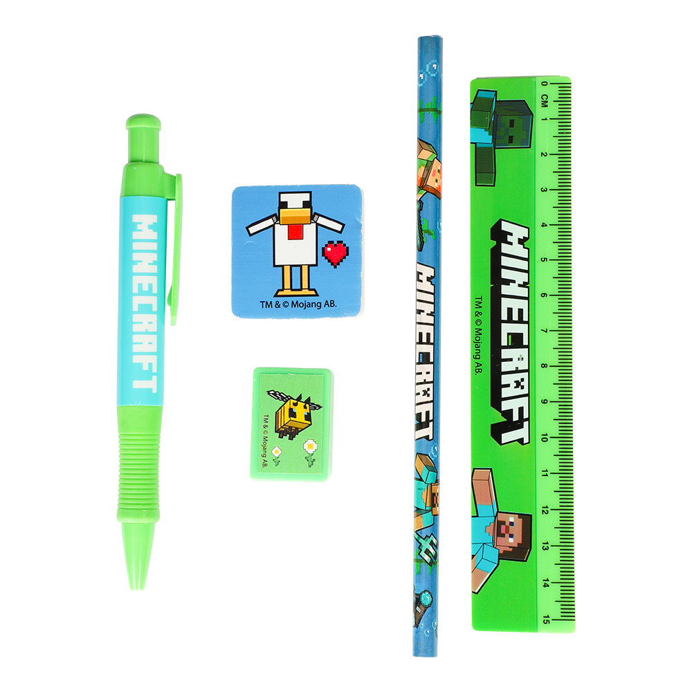 Kirjoitussetti - Minecraft
