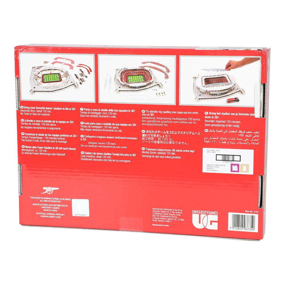 3D Palapeli - Emirates Stadium (Arsenal)