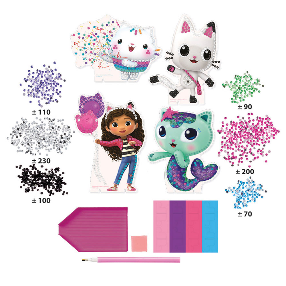 Timanttimaalaus - Gabbyn nukkekoti