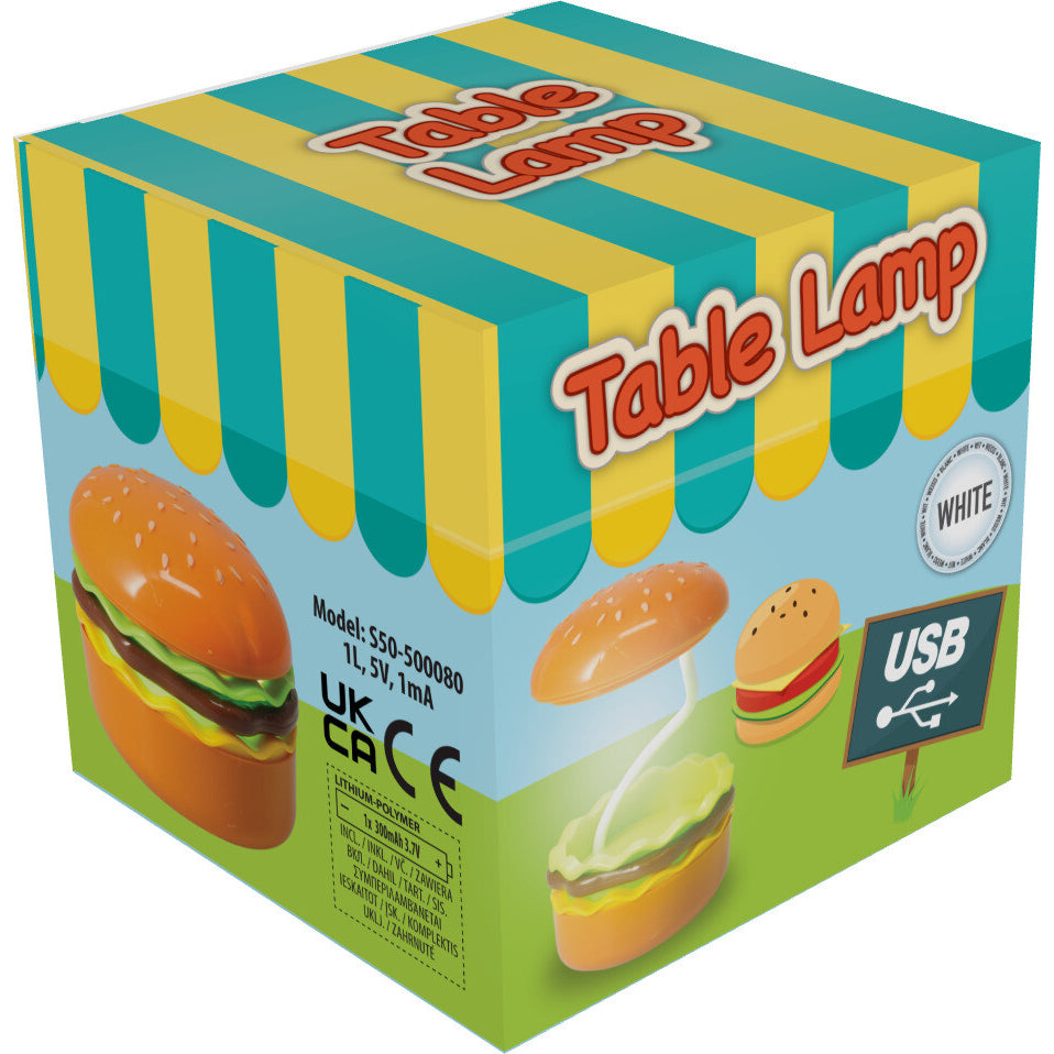 Kokoontaitettava Pöytälamppu - Hampurilainen