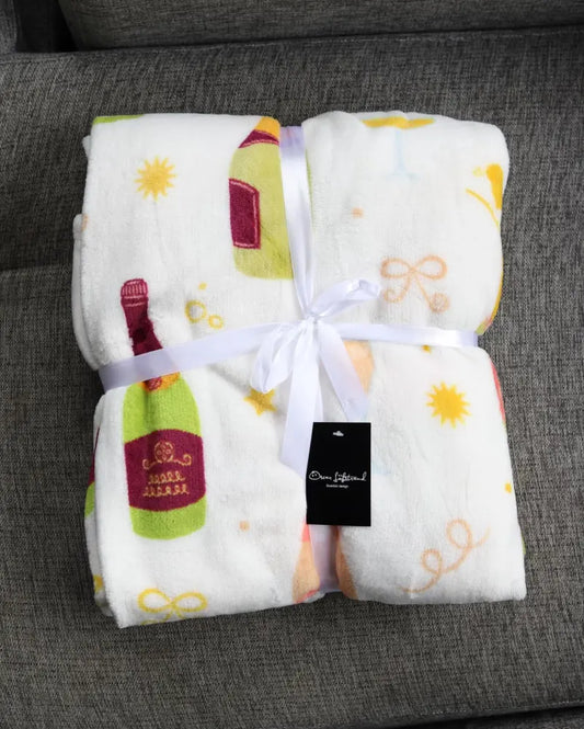 Superpehmeä torkkupeitto - Kuohuviini