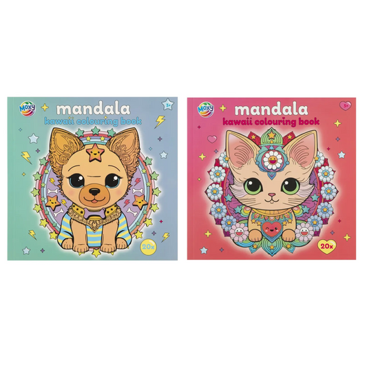 Värityskirja - Kawaii (mandala)