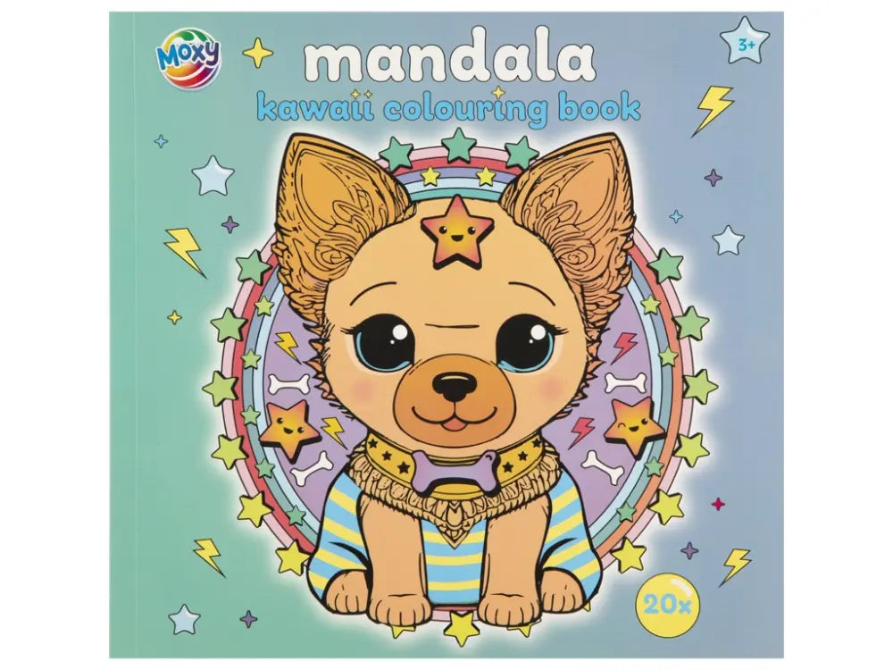 Värityskirja - Kawaii (mandala)
