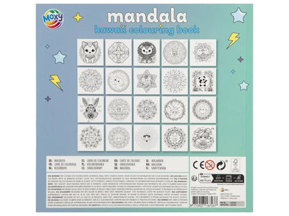 Värityskirja - Kawaii (mandala)