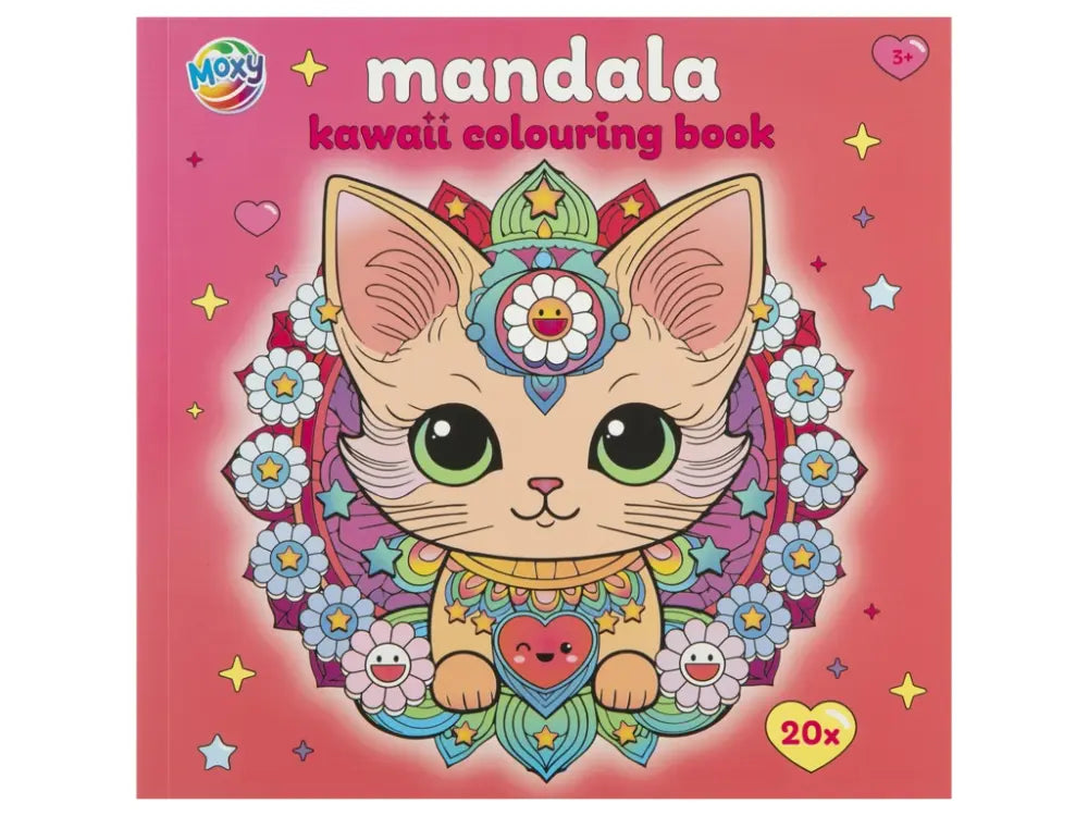 Värityskirja - Kawaii (mandala)