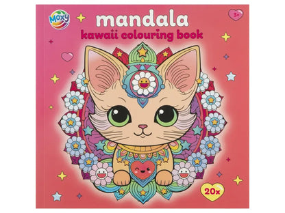 Värityskirja - Kawaii (mandala)