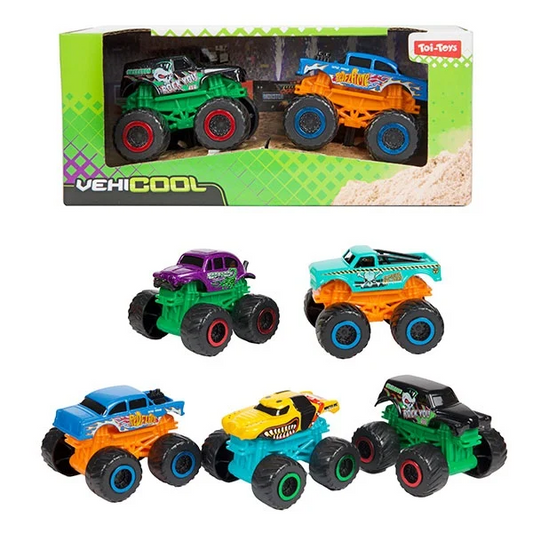 Monsteriautot 2 kpl
