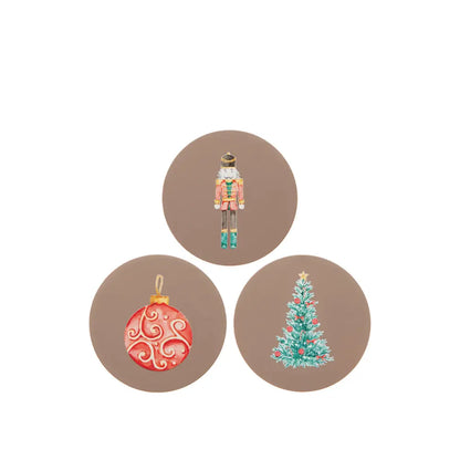 Lasinaluset - Joulu (6 kpl)