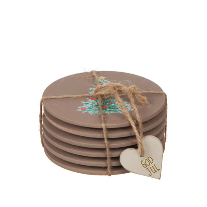 Lasinaluset - Joulu (6 kpl)