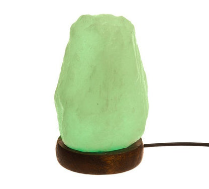 Väriä Vaihtava Suolakristallilamppu