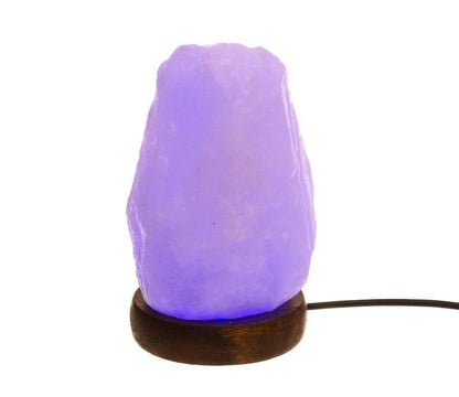 Väriä Vaihtava Suolakristallilamppu