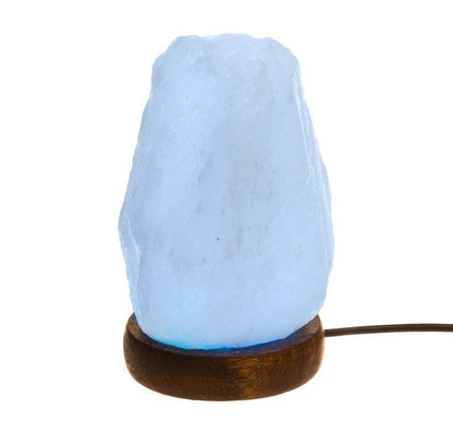 Väriä Vaihtava Suolakristallilamppu