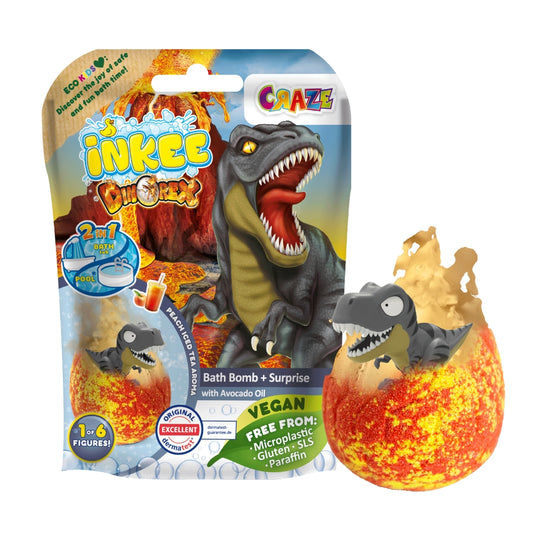 Kylpypommi yllätyksellä - Dino