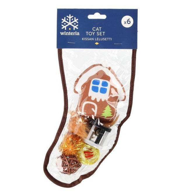 Kissanlelut - Joulu (6 kpl)