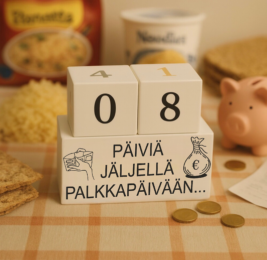 Kalenteri - Päiviä Jäljellä Palkkapäivään