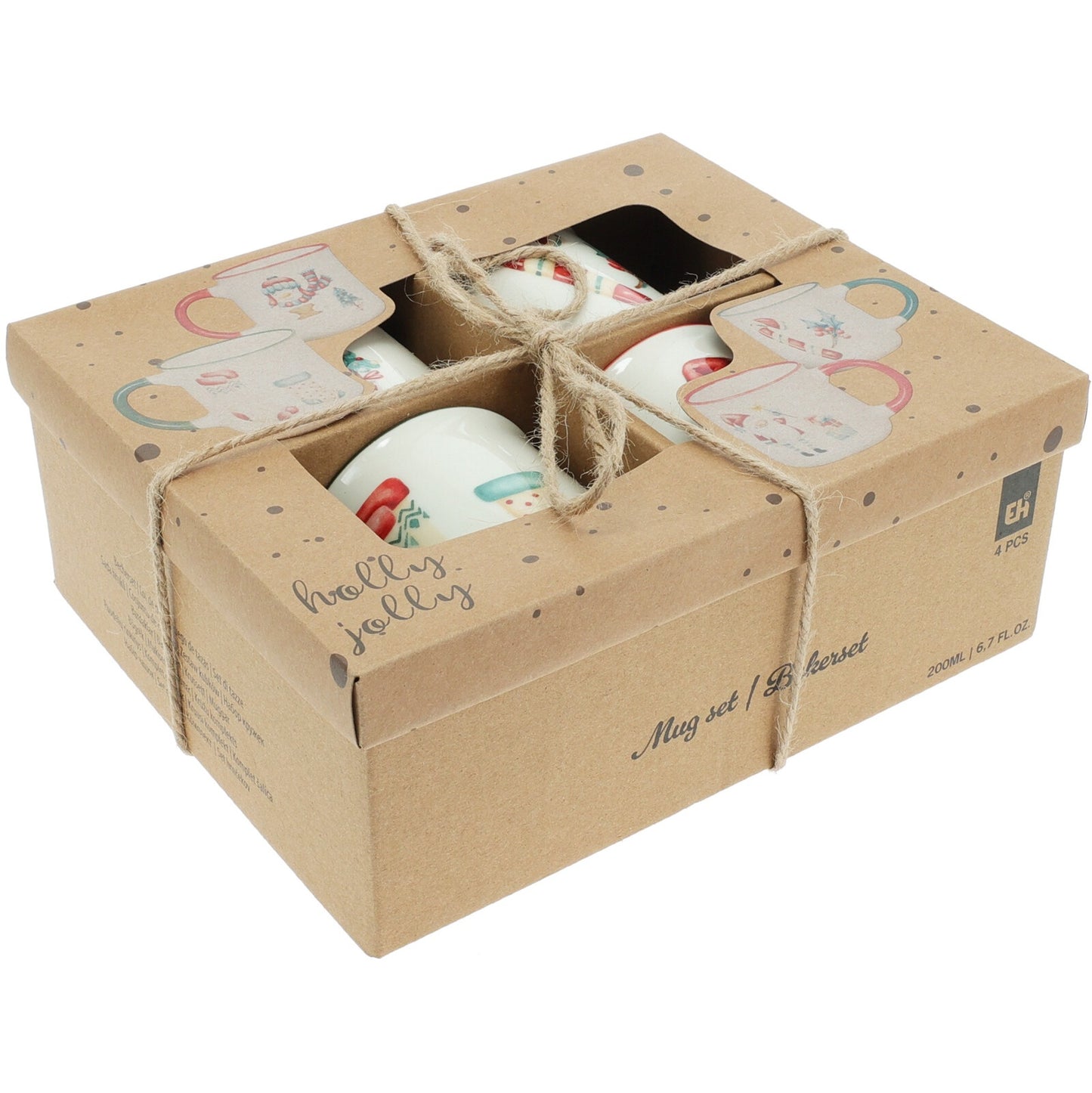 Lahjasetti Mukit (4 kpl)