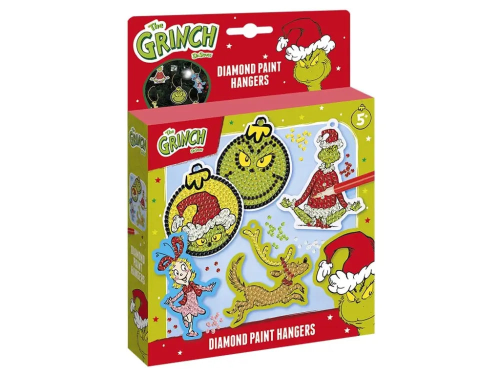 Diamond Painting Joulukuusenkoristeet - Grinch