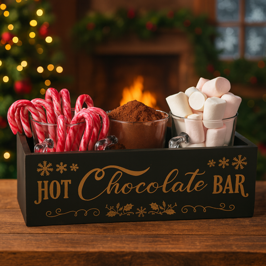 Puulaatikko - Hot Chocolate Bar